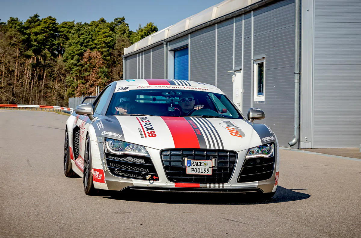 Audi R8 Rennstreckentraining Oberlungwitz (10 Rdn.)