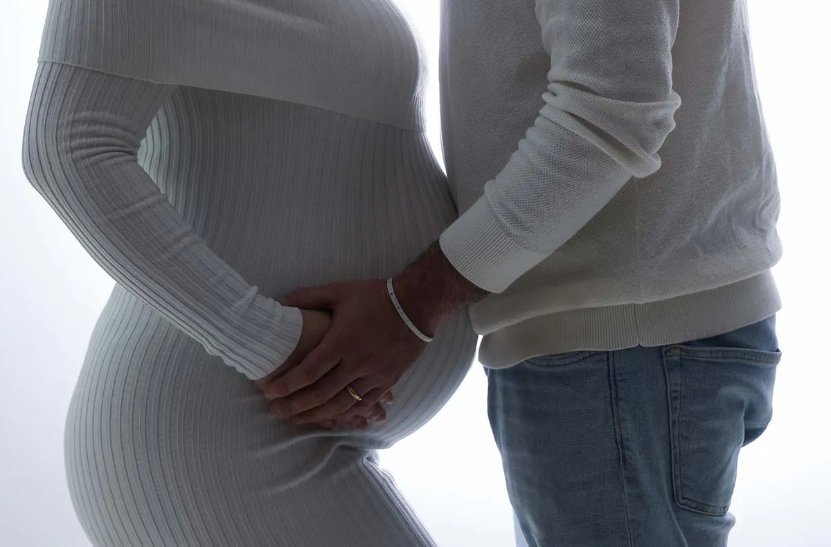 Babybauch Fotoshooting Wien Zentrum - 2