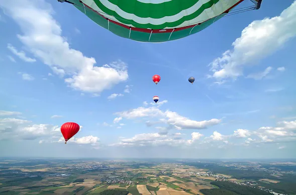 Ballonfahren Brombachsee
