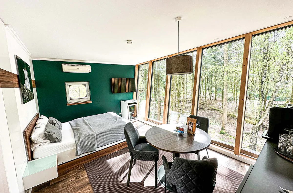 Außergewöhnlich Übernachten im Baumhaus im Wolfcenter Dörverden für 2 (1 Nacht) - 1