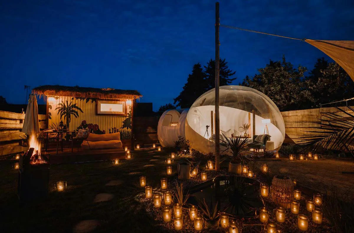 Bubble Übernachtung mit Candle-Light Romantik in Oase Fulidhoo (1 Nacht) - 2