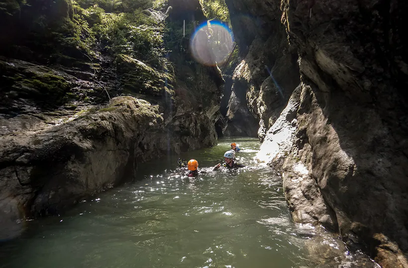 Canyoning Tour für Fortgeschrittene Dornbirn