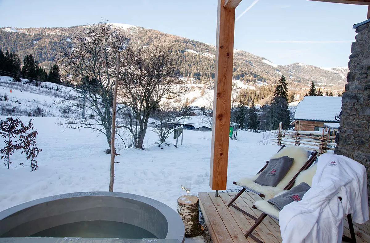 Winter-Romantikurlaub im Chalet in Kärnten für 2 - 5