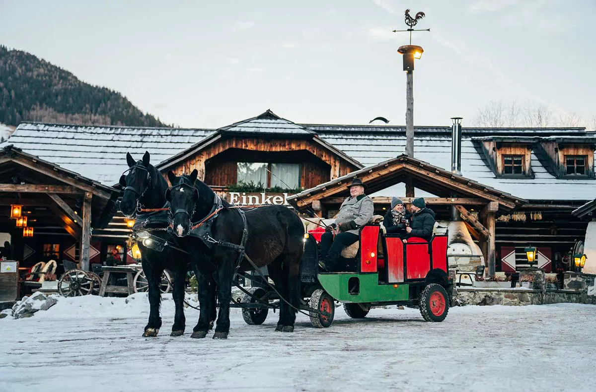 Winter-Romantikurlaub im Chalet in Kärnten für 2 - 8
