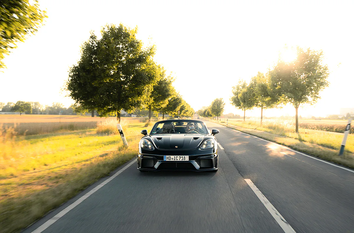 Co-Pilot im Porsche 718 Spyder RS (1 Std.) - 1