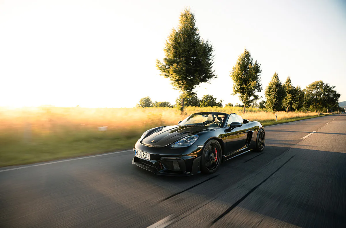 Co-Pilot im Porsche 718 Spyder RS (2 Std.) - 2