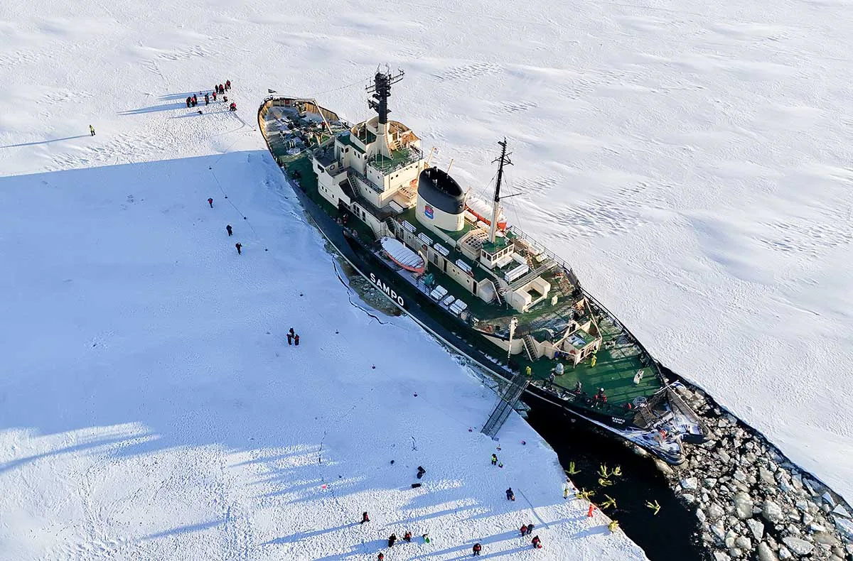 Eisbrecherabenteuer am bottnischen Meerbusen für 2 (3 Nächte) - 1
