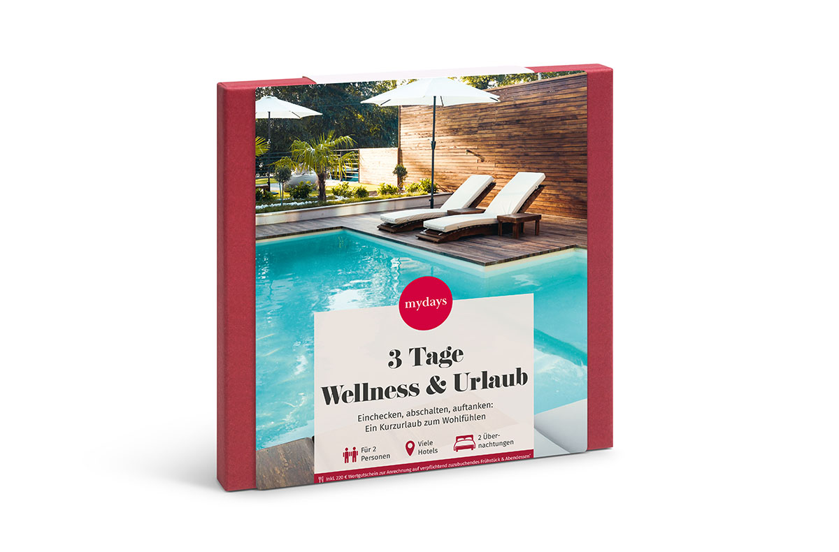 3 Tage Wellness & Urlaub