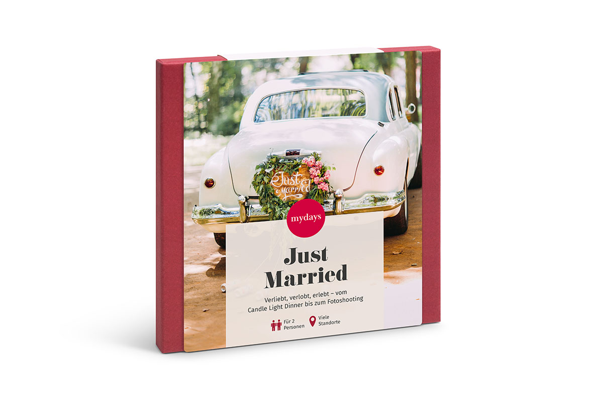 Geschenkbox Just Married