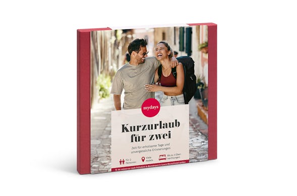 Geschenkbox Kurzurlaub für zwei
