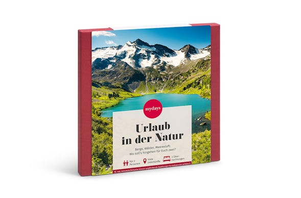 Geschenkbox Urlaub in der Natur