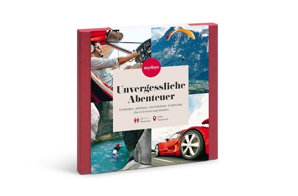 Geschenkbox Unvergessliche Abenteuer