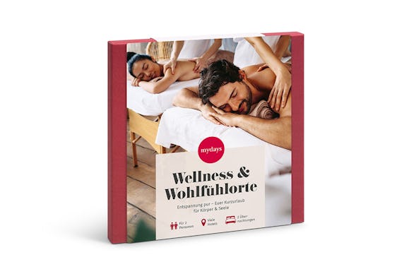 Geschenkbox Wellness & Wohlfühlorte
