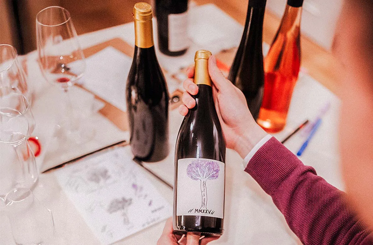 Weinetikett gestalten mit Wine Tasting Frankfurt (Ginnheim) - 2