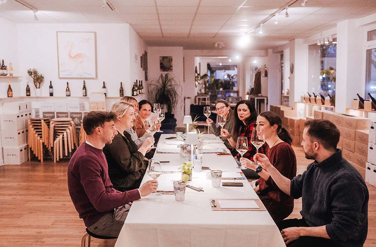Weinetikett gestalten mit Wine Tasting Frankfurt (Ginnheim) - 5