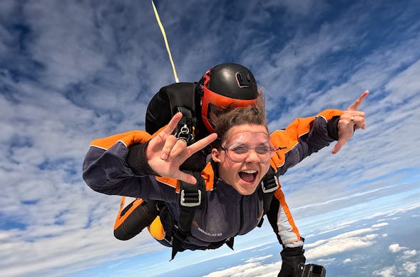 Fallschirm Tandemsprung in Most (Tschechien)