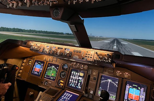 Flugsimulator Köln (Boeing 747 - Economy)