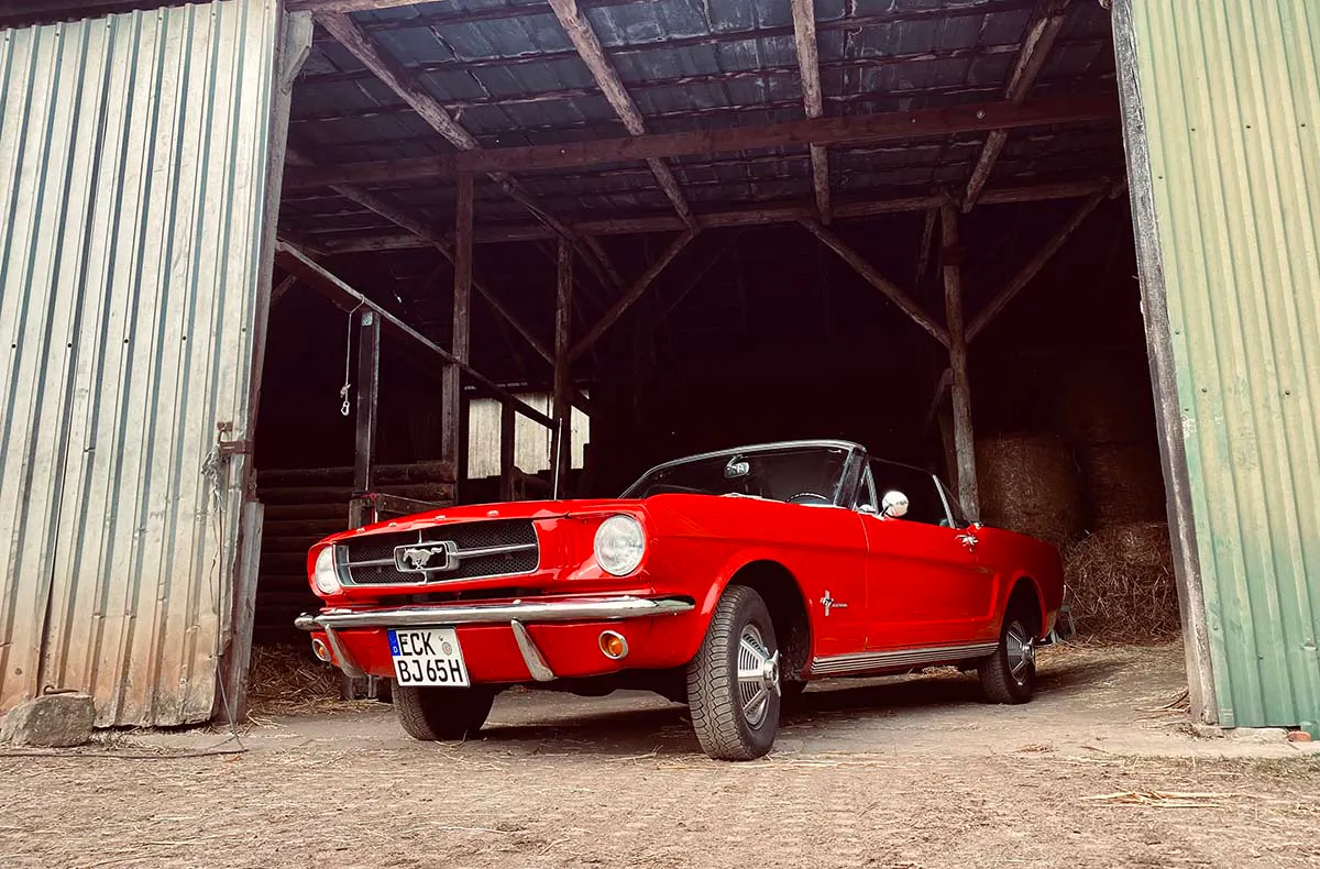 Ford Mustang Oldtimer fahren Wismar - 3