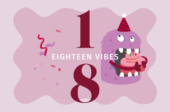 Flexibles Geschenk 18. Geburtstag