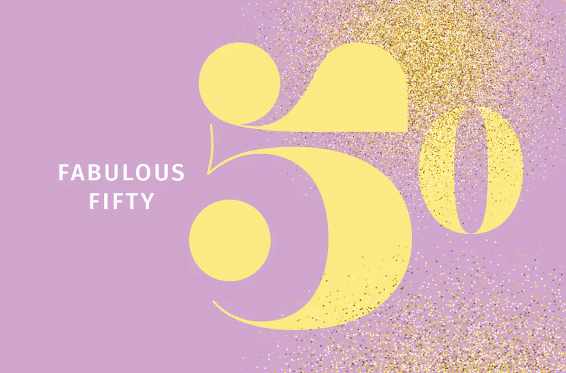 Flexibles Geschenk 50. Geburtstag (Fabolous Fifty)