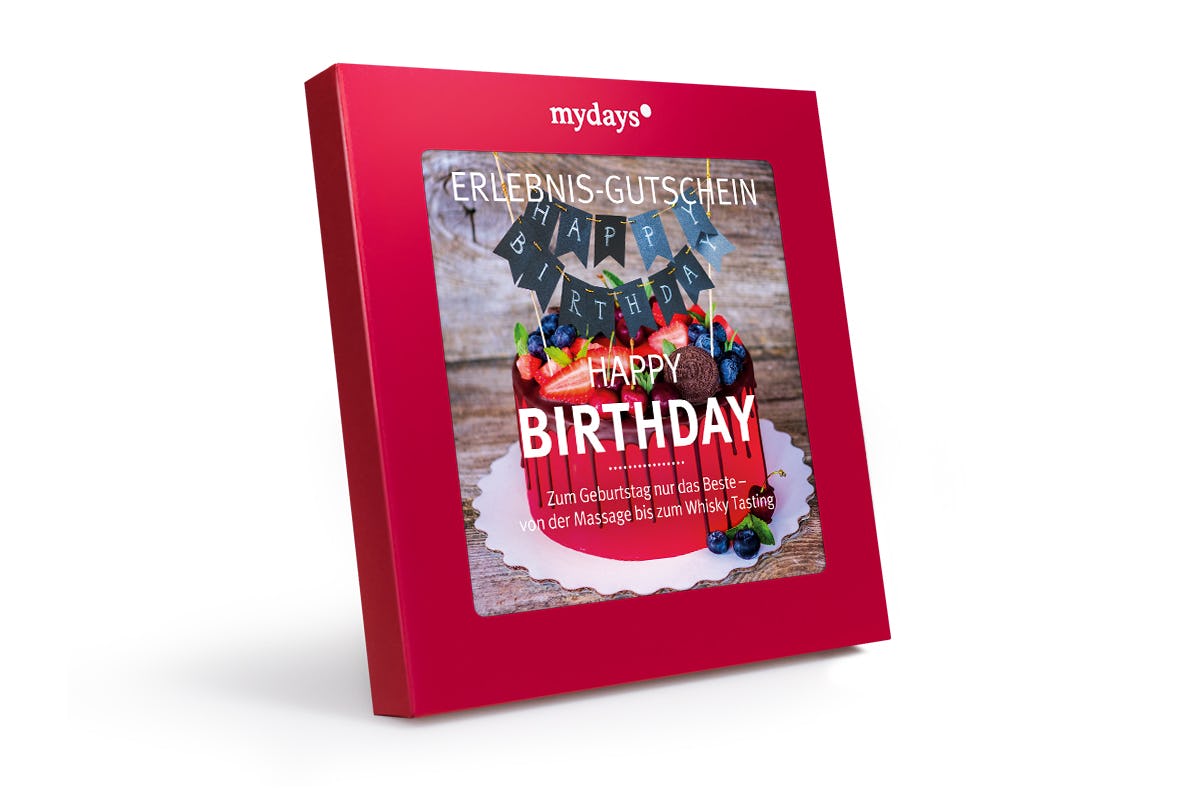Geschenkbox Happy Birthday