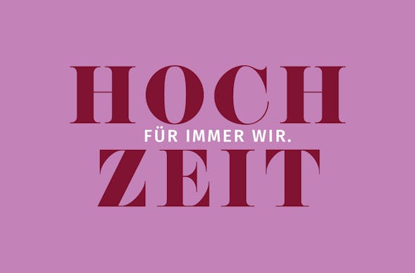 Flexibles Geschenk Hochzeit