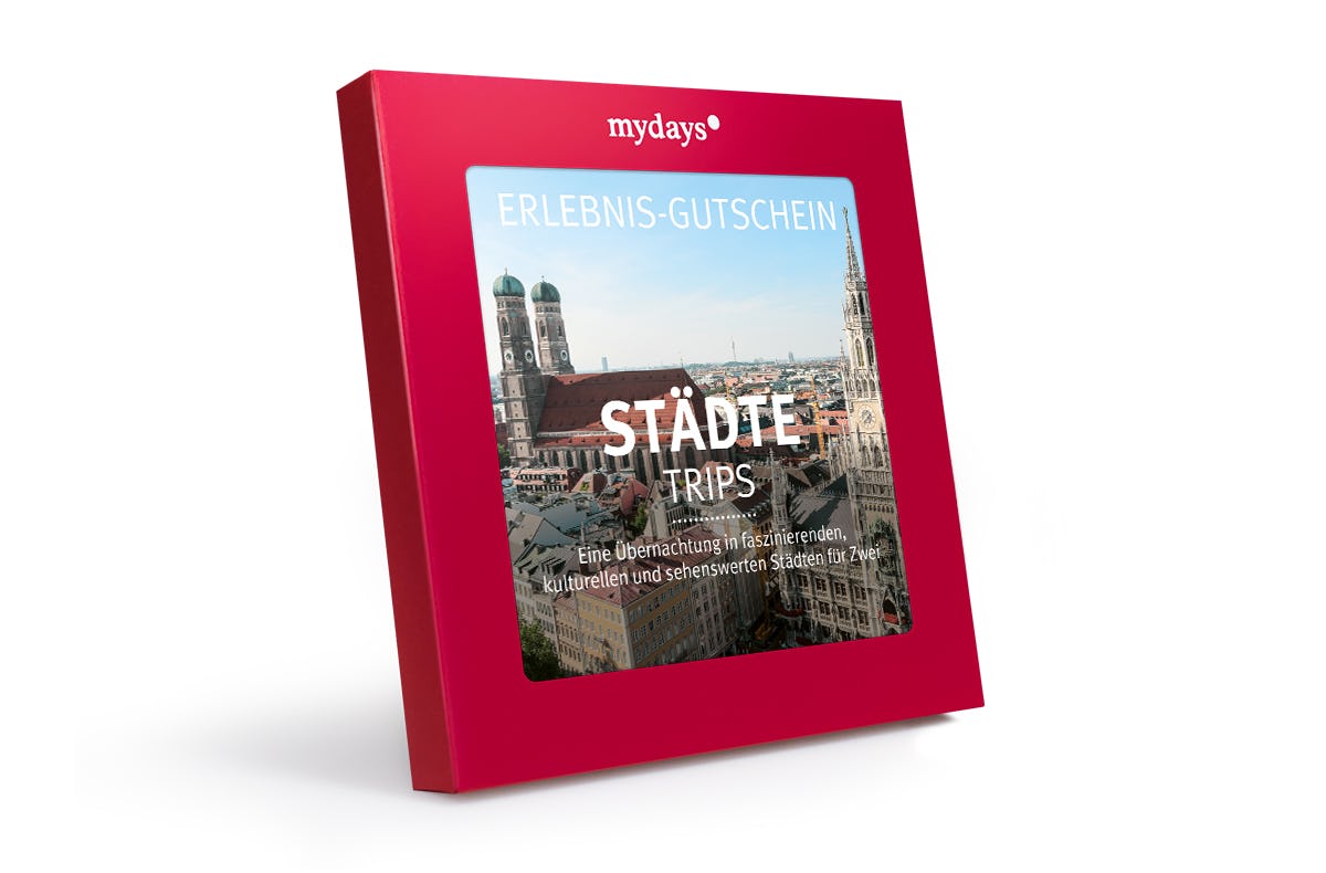 Geschenkbox Städtetrips