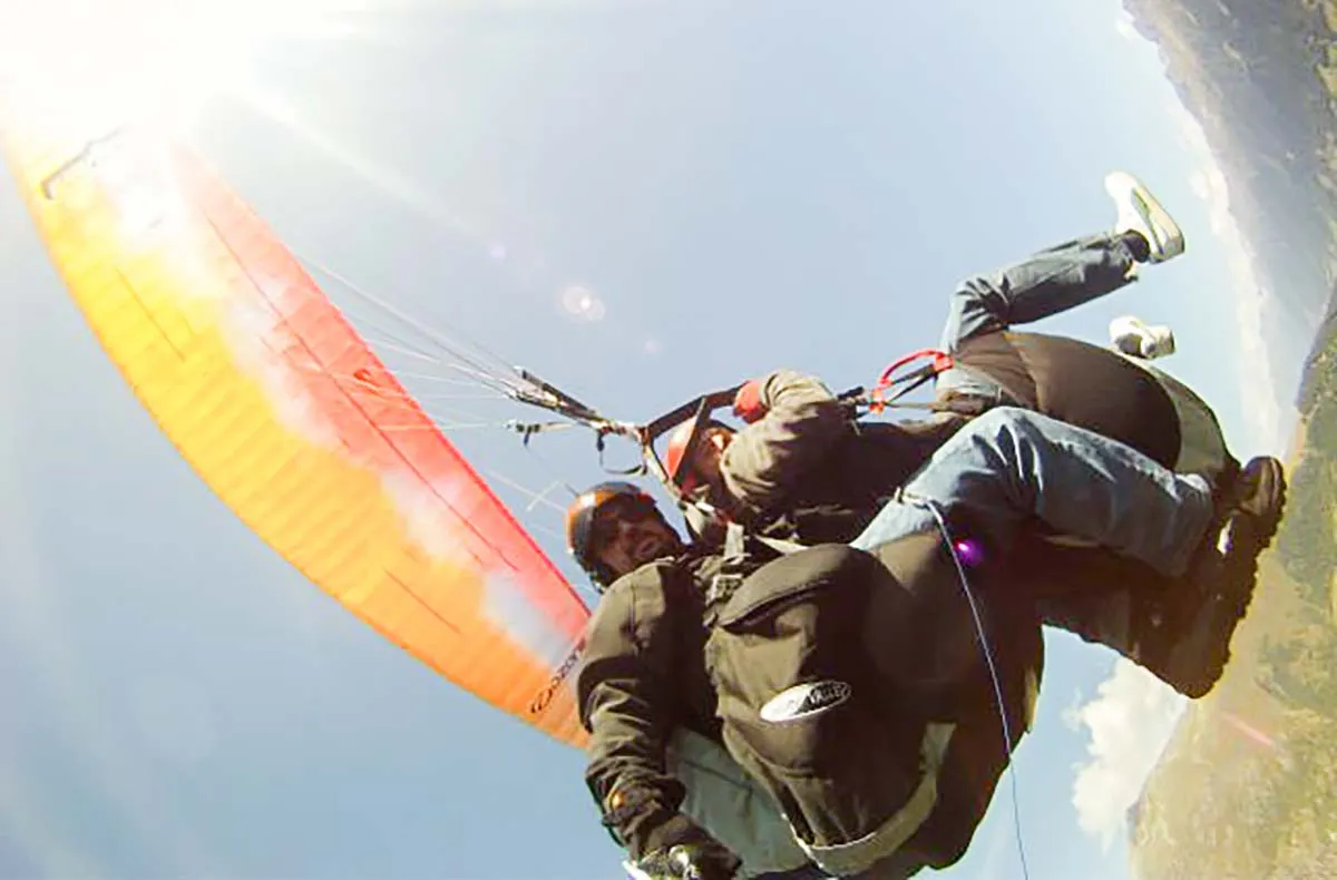 Gleitschirm Tandemflug Fiesch für 2 - 2