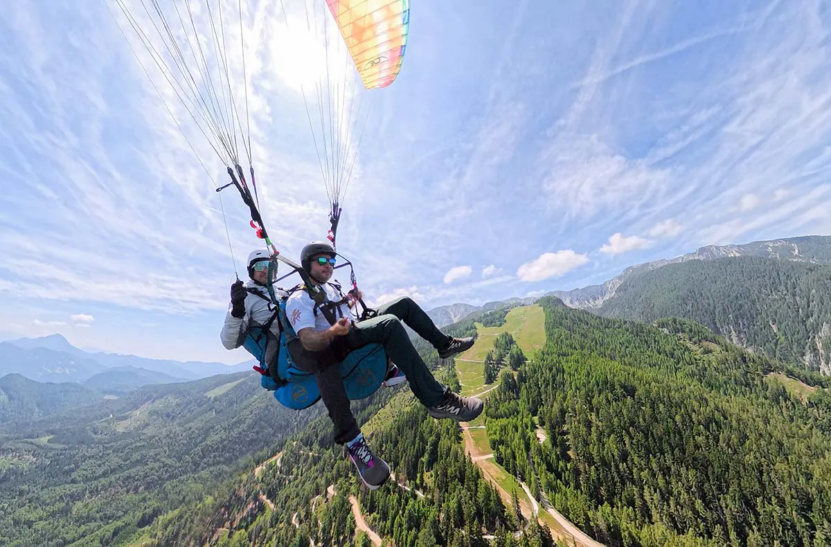 Gleitschirm Tandemflug Klagenfurt - 4