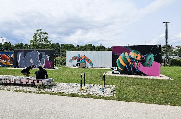 Graffiti Workshop Wiesbaden für 2