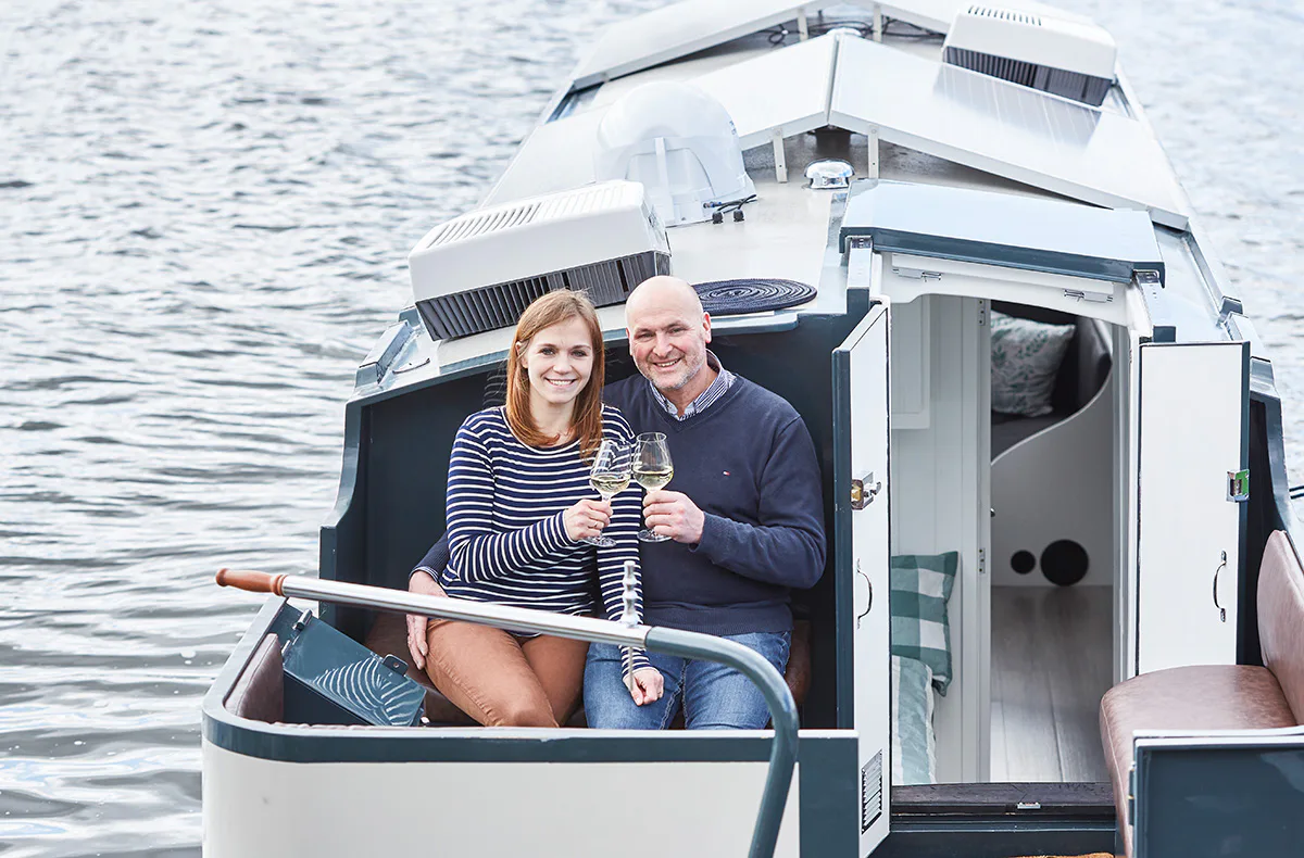 Hausboot Übernachtung in Hamburg für 2 (4 Tage) - 6