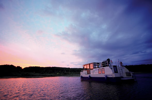 Hausboot-Übernachtung Rechlin für 5 (4 Nächte)