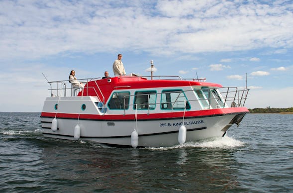 Hausboot-Übernachtung Zeuthen für 5 (4 Nächte)