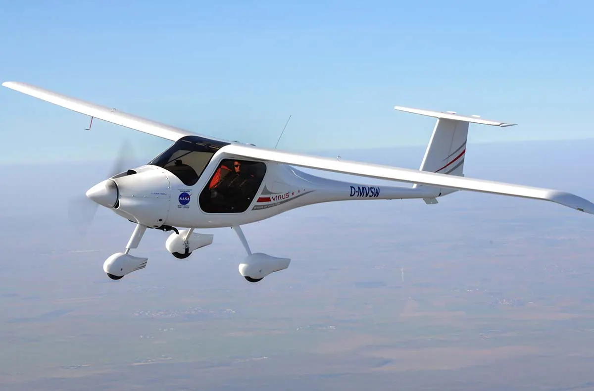 Höhenflug im Ultraleichtflugzeug Ippesheim - 6