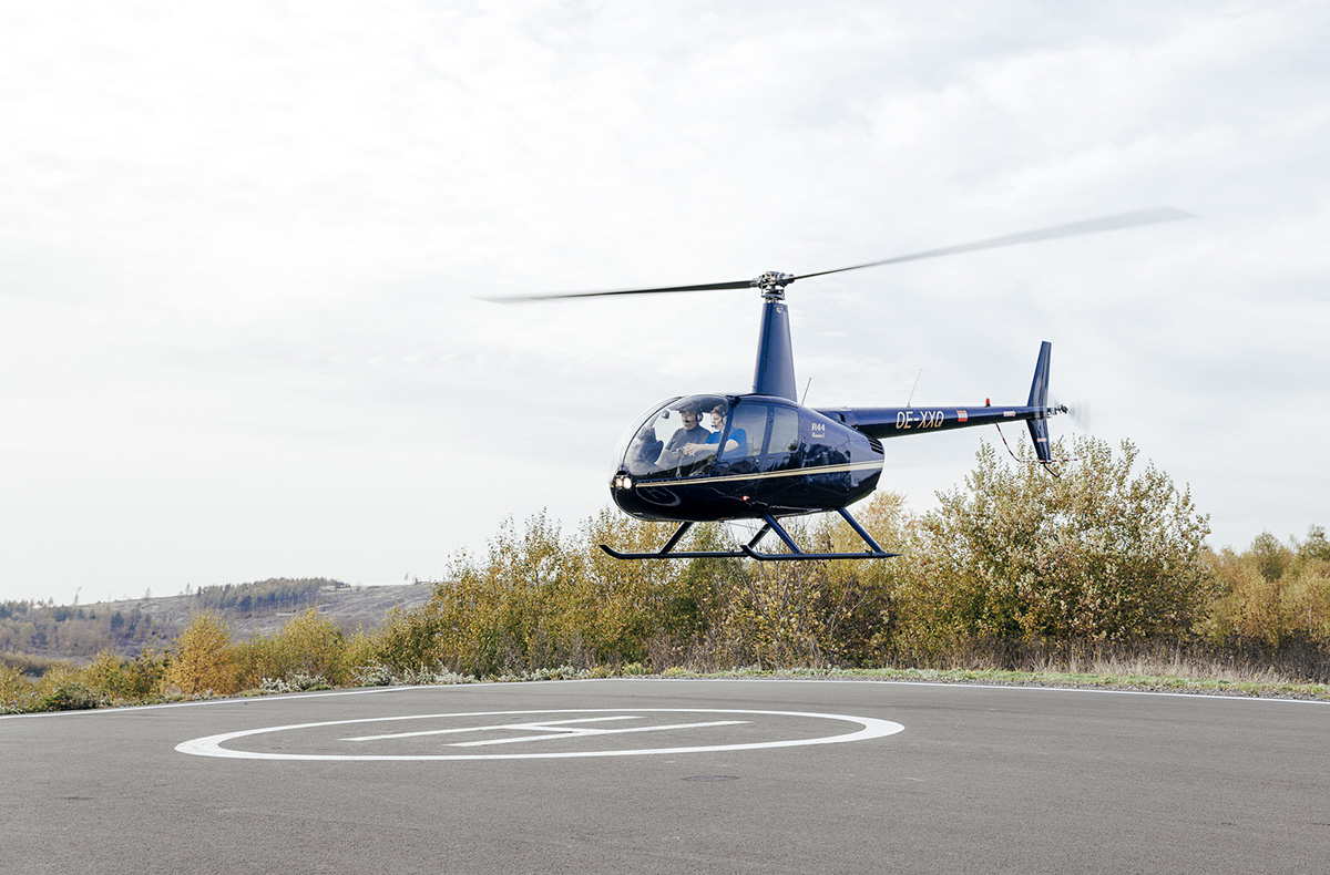 Hubschrauber Rundflug Porta Westfalica (10 Min.)