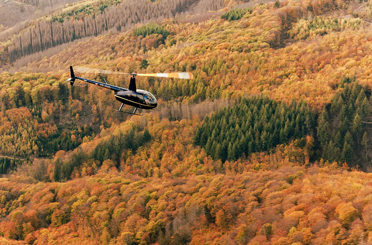 Hubschrauber Rundflug Würselen (20 Min.) - 5
