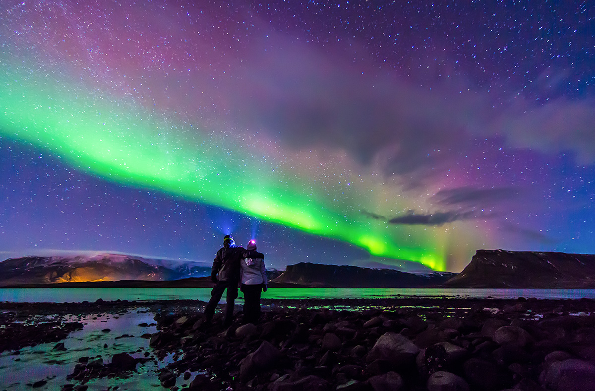 Island Kurztrip mit Polarlichter-Tour