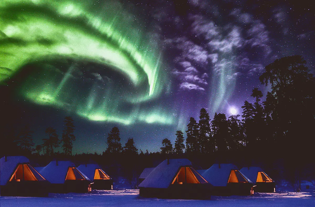 Lappland mit Schlittenfahrt für 2 - 5