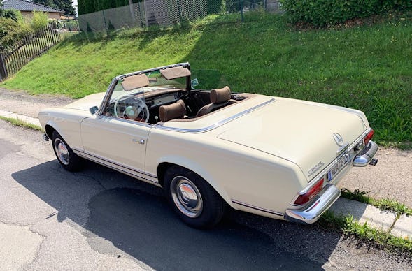Mercedes Pagode 230 SL Cabrio fahren (4 Std.) Wenighösbach