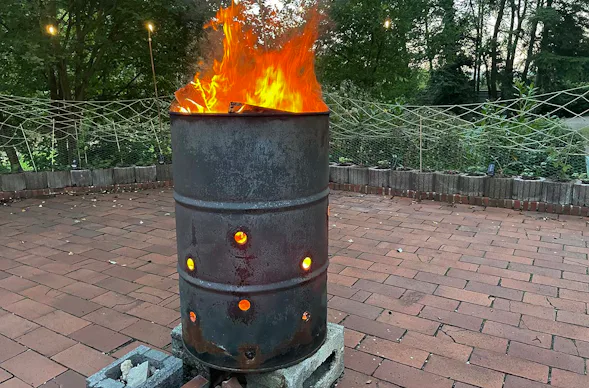 Metall Workshop Essen (Feuertonne bauen)