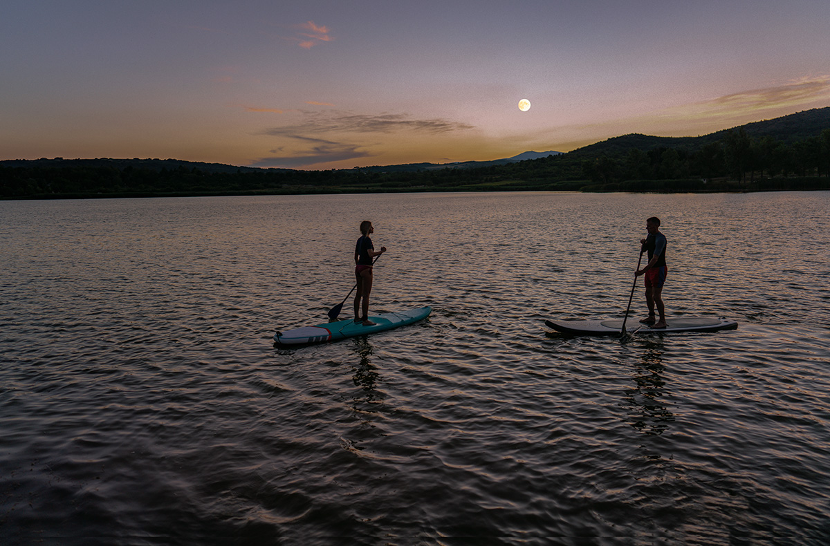 Mondschein Stand Up Paddeln Wien