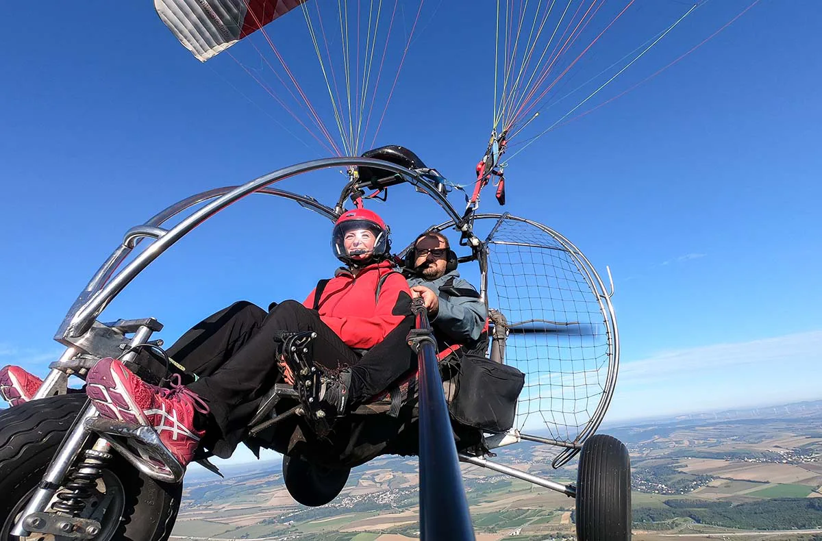 Motorgleitschirm fliegen Gaweinstal (2 Std.) - 1