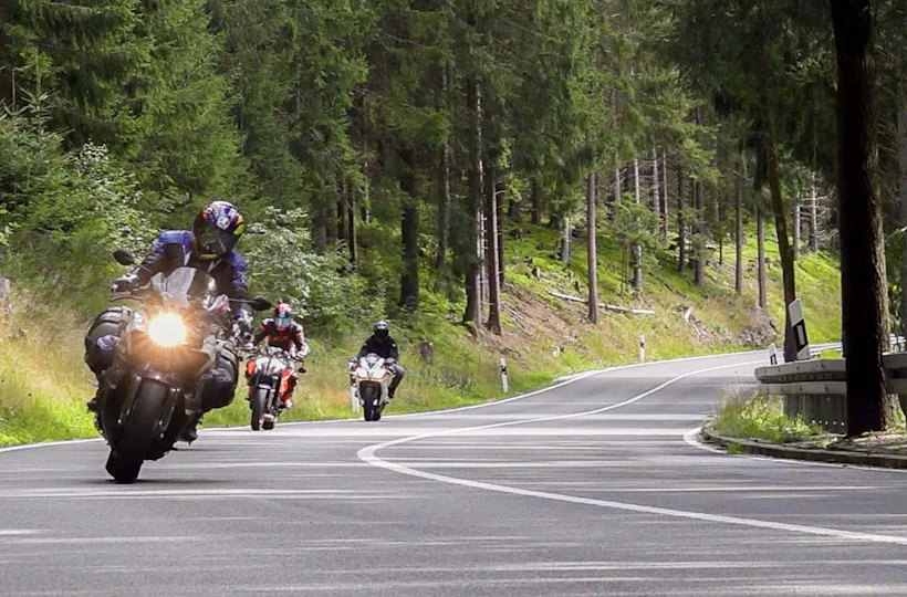 Motorradtraining Kurvenfahrt Erfurt