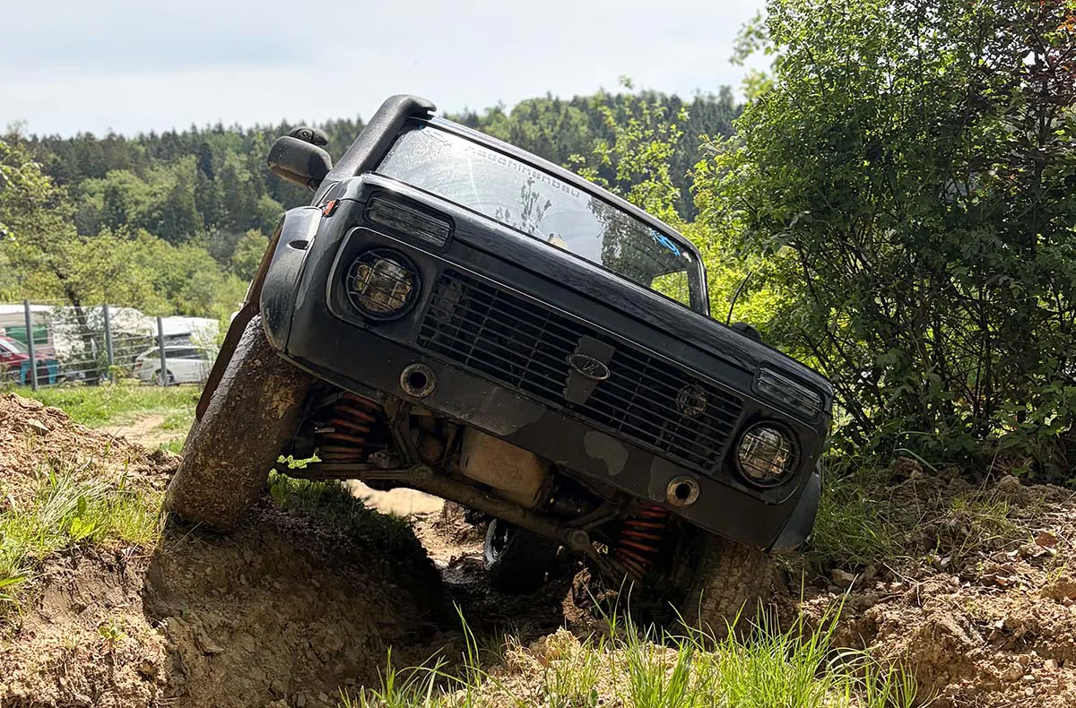 Offroad-Renntaxi am Nürburgring im LADA - 5