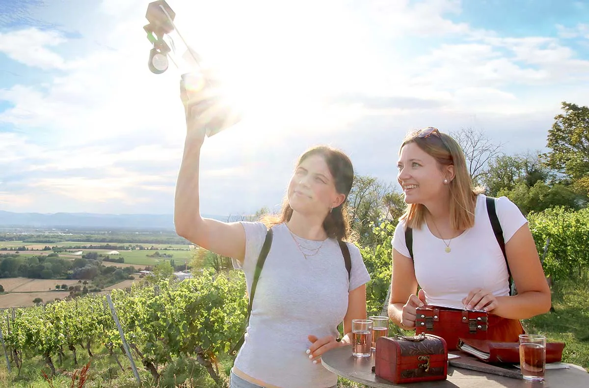 Outdoor Escape Gruppe - Anfänger "In Vino Veritas" Obernbreit - 2