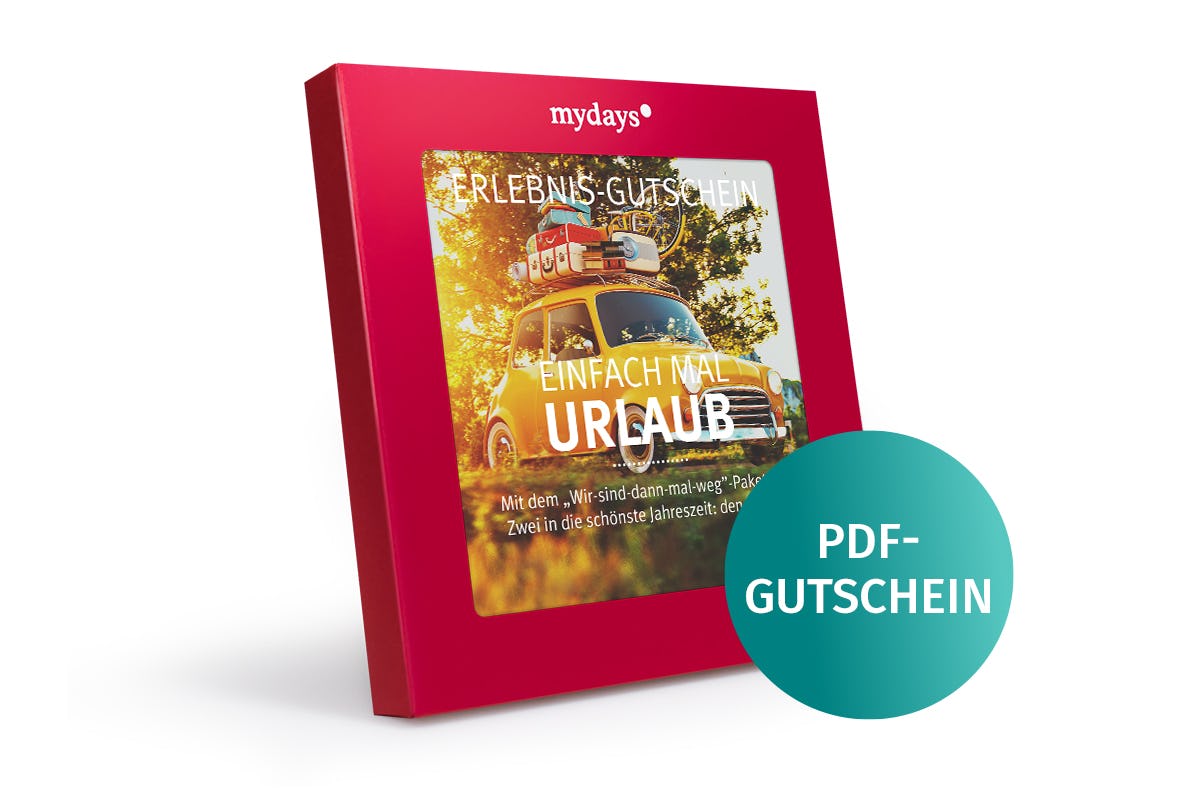 Geschenkbox Einfach mal Urlaub als PDF