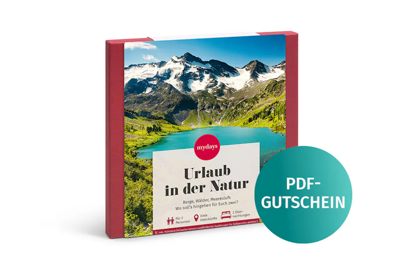 Geschenkbox Urlaub in der Natur als PDF
