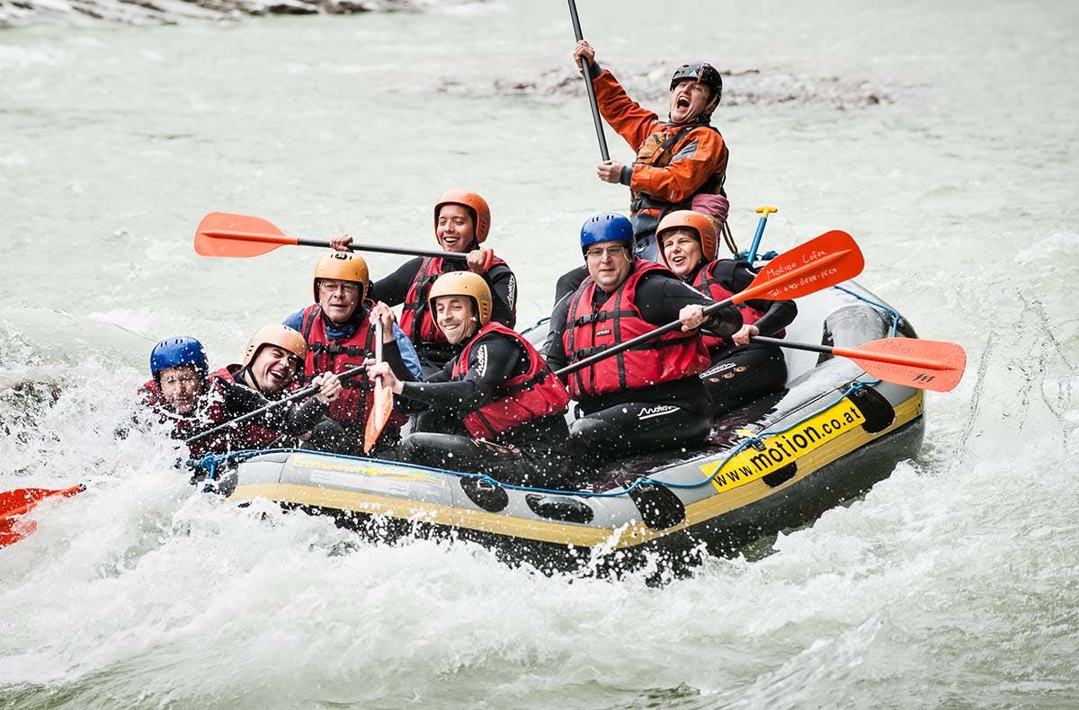 Rafting  - Auer Schwall Unken - Lofer