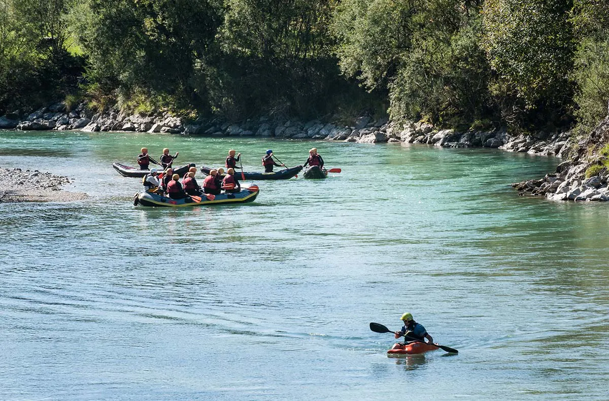 Rafting  - Auer Schwall Unken - Lofer - 7