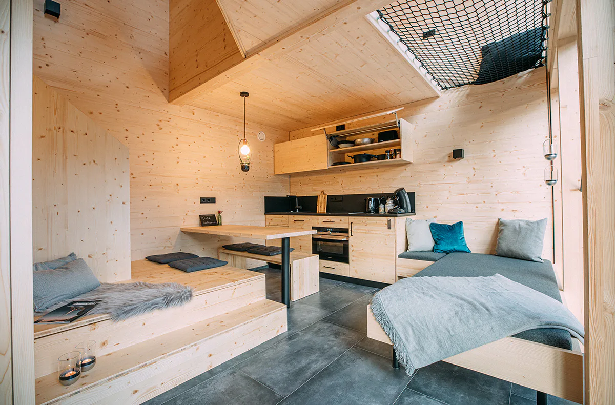 Romantikurlaub im Baumhaus Chalet für 2 (1 Nacht) - 3